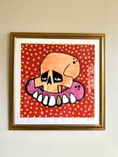 Sweet Toof: Cyclops: Lenny: signed Print With Original Spray Finish. no12 of 25