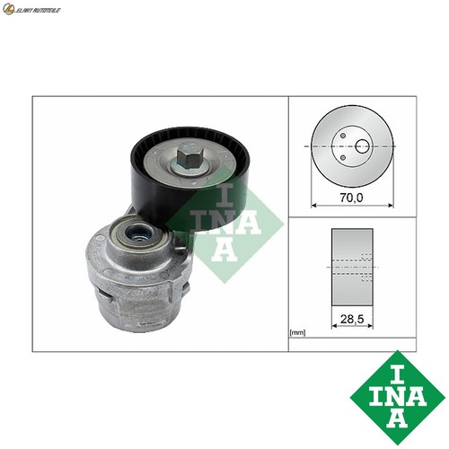 Belt tensioner ribbed - belt, v-ribbed