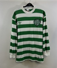 Celtic European Cup Winners 1967 L/S Home Football Shirt 1999/00 (XL) Umbro H824