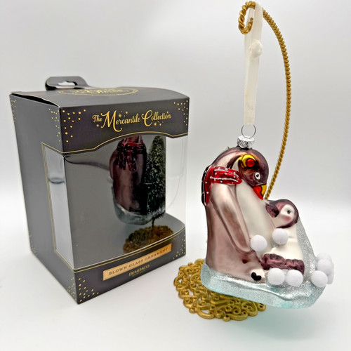 Demdaco blown glass christmas - ,