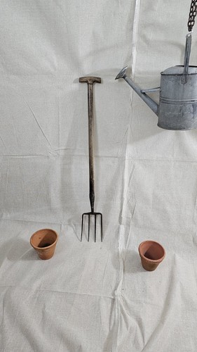 Vintage small potato fork - vintage,