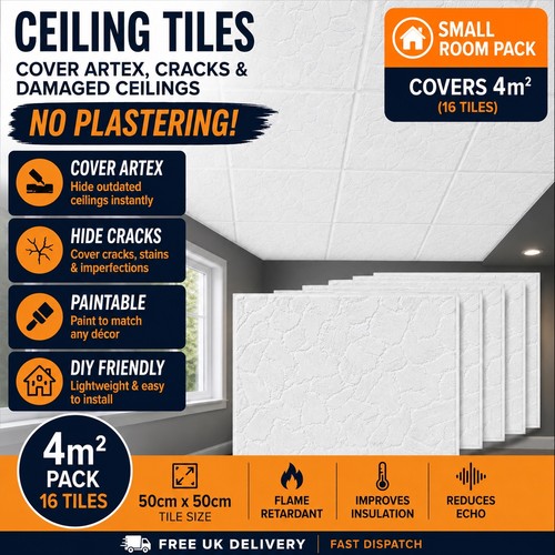 Ceiling tiles 50cm - ceiling, 4m²