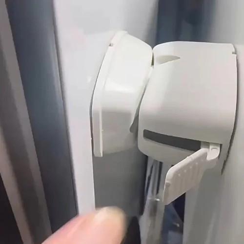 Door retainer catch white - door,