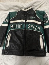 Rebel Jnr Faux Leather Bikers