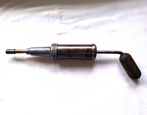 Vintage wooden handle car