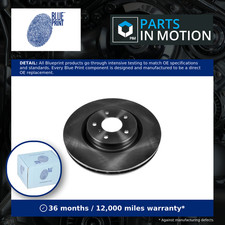 2x Brake Discs Pair Vented