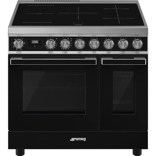 Smeg range cooker black - smeg,