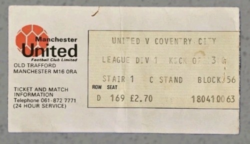 Manchester united man - manchester, vs