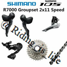 Shimano 105 R7000 2x11 Road Bike Groupset 5 Pcs RD+FD+Shifter ST-R7000+CS+Chain