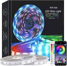 LED Strip Lights 20M Music Sync Color Changing RGB Remote Bluetooth App Party UK