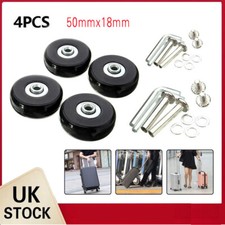 4x DIY Suitcase Wheels For Luggage Accessories Wheels Trolley Case Wheel