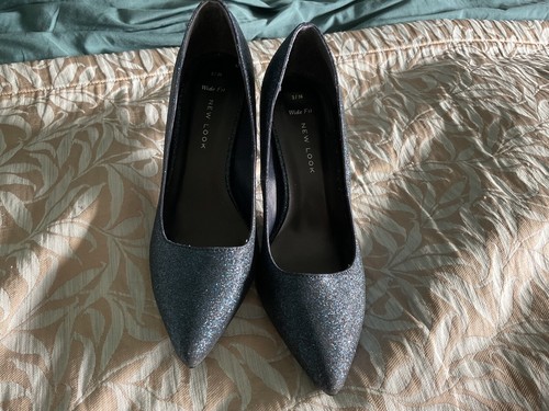 Navy sparkle court - court, wide