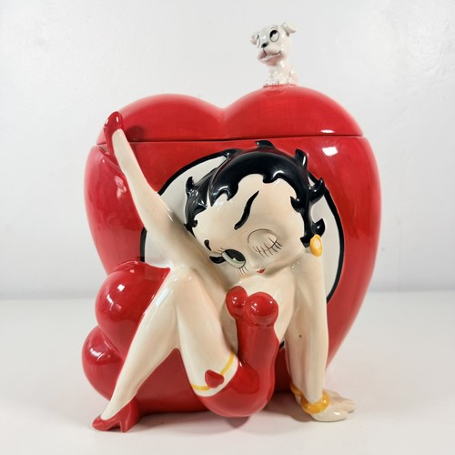 Betty boop ceramic cookie jar - betty,