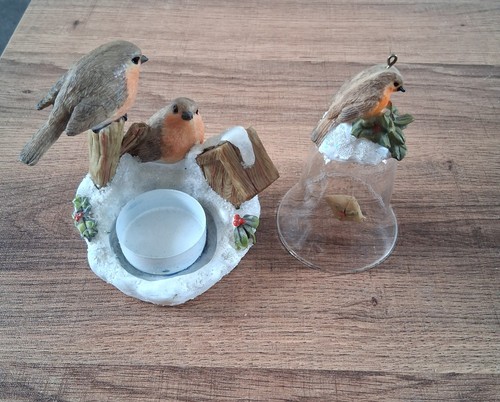 Robin christmas ornaments - christmas,