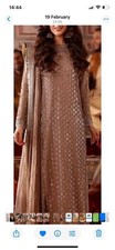 Good quality version of designer suit size 22/24 Asian 3 Piece Shalwar Kameez