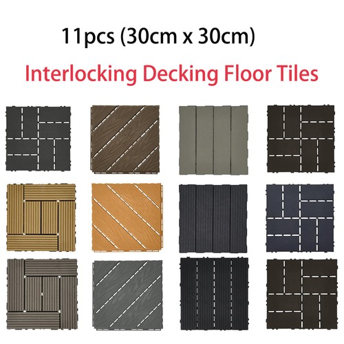 11pcs plastic deck tiles - 11pcs,