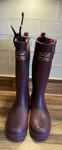 Ladies wellies knee high bnwt - ladies,