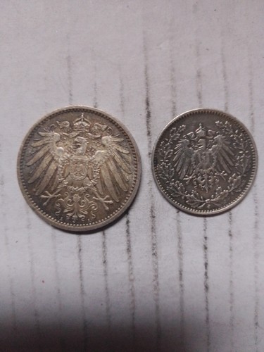 German 900 silver coins - 2, x