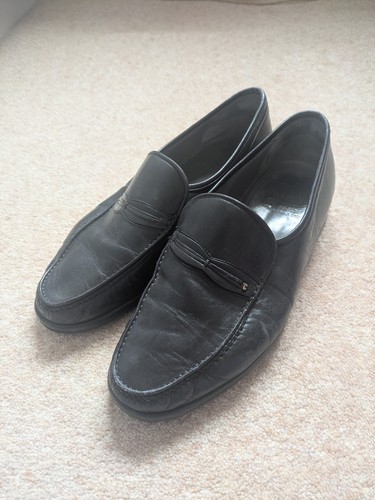 Church black leather slip - church's,