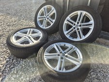 ?Genuine Audi a5 19 inch alloy wheels 5x112 with ALL MATCHING TYRES
