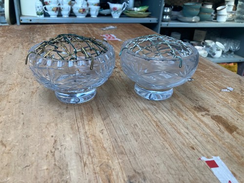 Crystal rose bowl vase - vase, 2