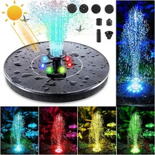 Solar panel powered fountain - solar,
