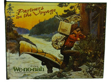 Vintage WE-NO-NAH" Canoe Retro