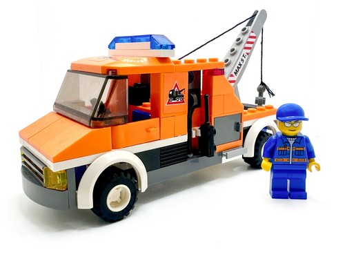 Lego city tow truck 7638 - tow, with