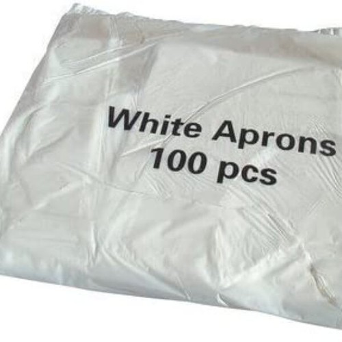 Disposable apron polythene - apron,