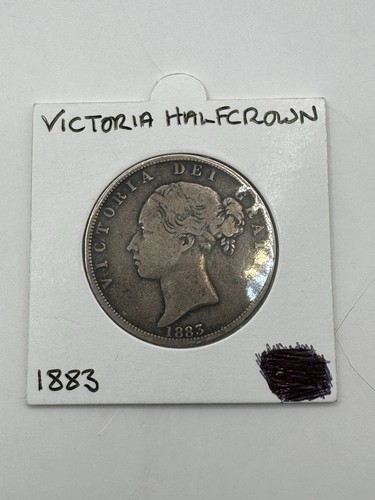 Victorian half crown 1883 - victorian,
