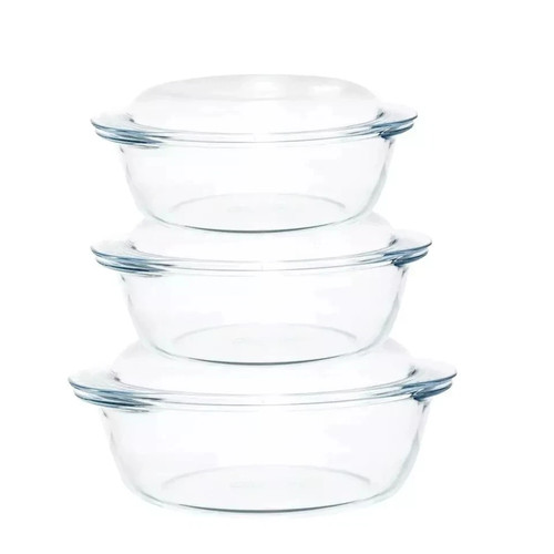 Pcs glass casserole dishes - pcs,