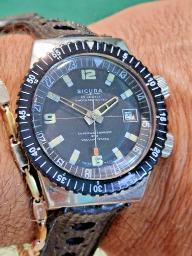 Vintage sicura watch - sicura,