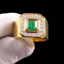 Simulated Emerald Gemstone