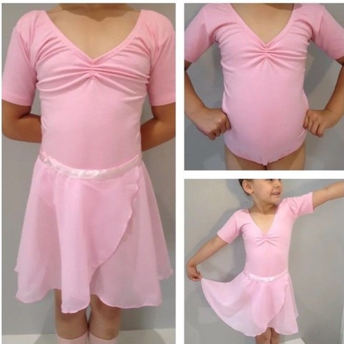 Pink ballet leotard - pink, leotard.short