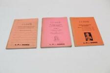 Lea Pocket Score BACH Violin Sonata Clavier Cello Harpsichord Orchestra Concerti