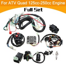 Full Wiring Harness Stator Loom Coil Rectifier CDI QUAD Rectifier 125-250cc ATV