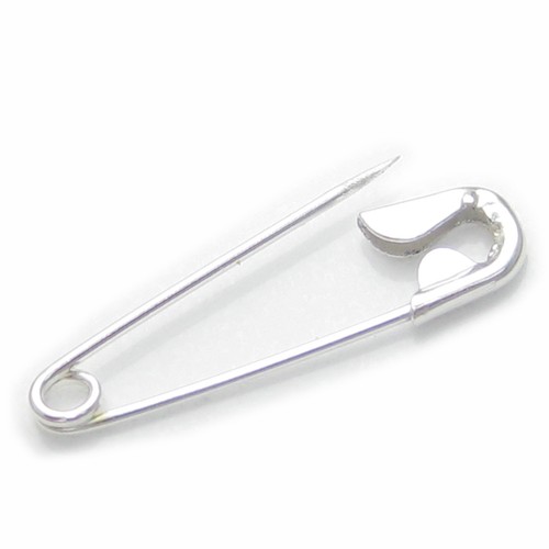Safety pin small sterling - safety,