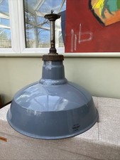 Vintage Maxlume Enamel Lamp