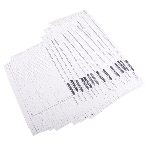 15pcs pre punched - 15pcs,