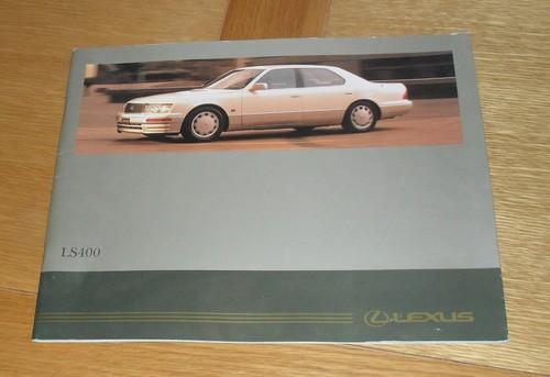 Lexus ls400 brochure - ls400, 1995