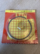 Genuine Suzuki RM125 1986-1991 Poston Ring 0.25 Oversize. 12141-01B10-025 NOS