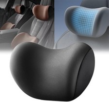 New Car Seat Headrest Pillow Memory Foam Breathable Neck Support Cushion Pad UK
