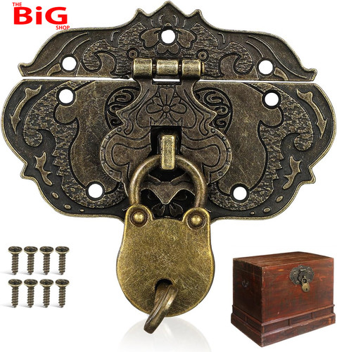 Bear padlock vintage - padlock, zinc