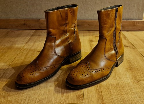 Zanon zago wingtip boots - zago,
