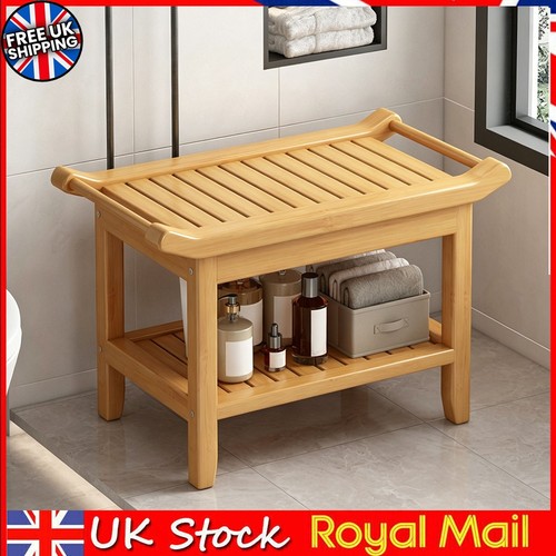 Tier slatted shower bench - slatted,