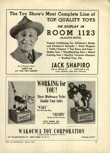 1947 paper wakouwa toy - ad,