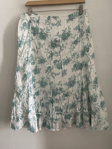 Pur una cotton midi skirt - pur,