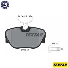 BRAKE PAD SET DISC BRAKE
