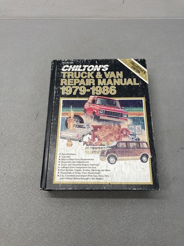 Chilton 1979 1986 - 1979-1986, truck