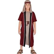 Kids Boys Xmas Nativity Townspeople Joseph Costume Shepherd Villager Costume